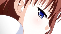 Short-haired schoolgirl with nice tits gets drilled on the desk