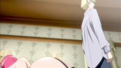 Busty babe spreads her legs wide open and gets fucked hard