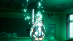 Innocent and seductive elvish babe in erotic hentai toon