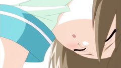 Short-haired beauty gangbanged hard in hentai porn video