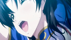 Busty brunette teen gets attacked by tentacles and feels good