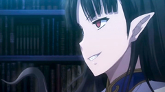 Giant monster fucks busty brunette elf slut and she loves it