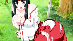 Busty brunette with big ass gets drilled by monster cock