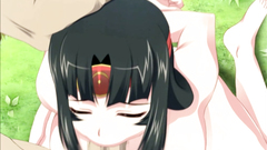 Busty brunette with big ass gets drilled by monster cock