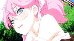 Lovely maid teen abused and fucked in the garden