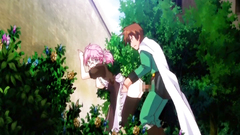 Lovely maid teen abused and fucked in the garden