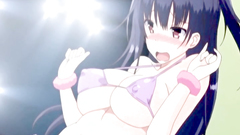 Big breasted gal in classy lingerie fucked by massive dick