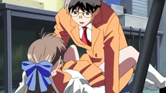 First sexual experience in the school - hentai porn cartoon