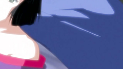 Short-haired busty brunette gal passionately drilled on the bed