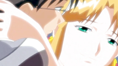 Long-legged blonde doll seduced for a nice fuck