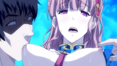 Innocent hentai chick can serve many cocks at the same time