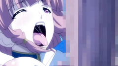 Innocent hentai chick can serve many cocks at the same time