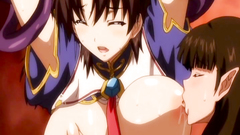 Busty elvish babes in hardcore action - hentai porn