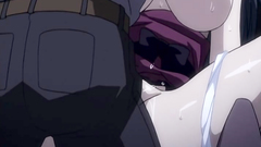 Brutal pounding for a lovely busty hentai babes