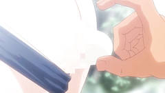 Outdoor fuck for a lovely teen in swimsuit - hentai sex video