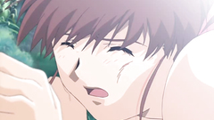 Outdoor fuck for a lovely teen in swimsuit - hentai sex video