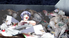 Cruel and rough pounding for helpless hentai cuties