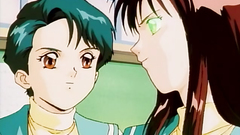 Horny monsters from hentai toon teasing sexy babes