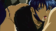 Tanned babe with nice ass gets pussy fucked in hardcore 3some