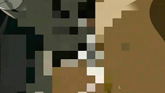 Tanned babe with nice ass gets pussy fucked in hardcore 3some