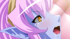 Blue-skinned fantastic elf with huge melons loves hardcore fuck