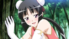 Busty brunette hentai chick needs some cock