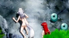 Passionate forest sex with hot busty furry babes