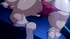 Naughty blonde slut with big butt and tits fucks nicely