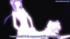 Nice and beautiful futanari fuck with naked chicks