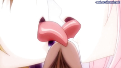 Young and wonderful girls in erotic threesome fuck