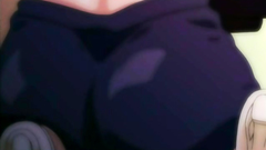 Short-haired busty slut can't hold her lust anymore