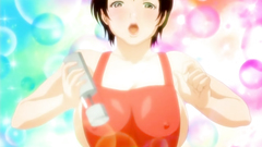 Short-haired busty slut can't hold her lust anymore