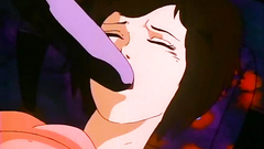 Sexy brunette gets fucked by humans and alien monsters