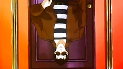 Lustful brown-haired babe can't live without hardcore pounding