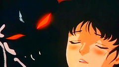 Horny tentacles sneak under her wet panties