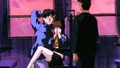 Innocent-looking delicious babes in erotic hentai toon