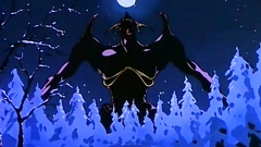 Outdoor fuck with lovely brunette babe in the magic forest