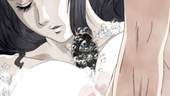 Hot brunette doll with massive breasts seduced for fuck