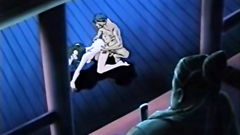 Seductive naked brunette babe with nice boobs fucked from behind