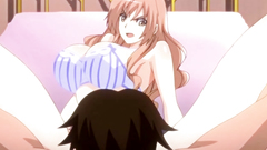 Sexy babe with giant melons moans loud while hardcore drilling