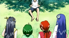 Passionate drawn sex with innocent nice-looking babes