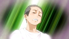 Lustful brunette babe shared between two hard cocks