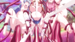 Young babes in a magical tentacles world