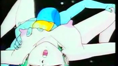 Drawn hentai porn with naked cosmic babes