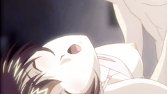 Passionate brunette babe gets creamed in her trimmed pussy