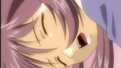 Long-haired busty babe screams loud while gets nailed