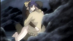 Busty brunette hentai chick gets fucked in different positions