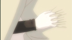 Busty brunette hentai chick gets fucked in different positions