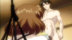 Beautiful bondaged girl loves BDSM games - hentai porn