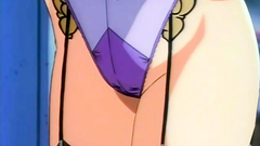 Brown-haired and redhead cutie in hentai sex video